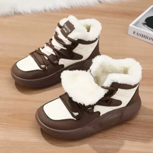 Lee más sobre el artículo Botas de tubo ligeras, botas superiores tejidas, zapatos negros para