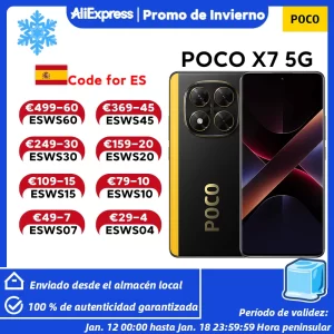 Lee más sobre el artículo Versión Global POCO X7 5G Smartphone MediaTek Dimensity 7300-Ultra I