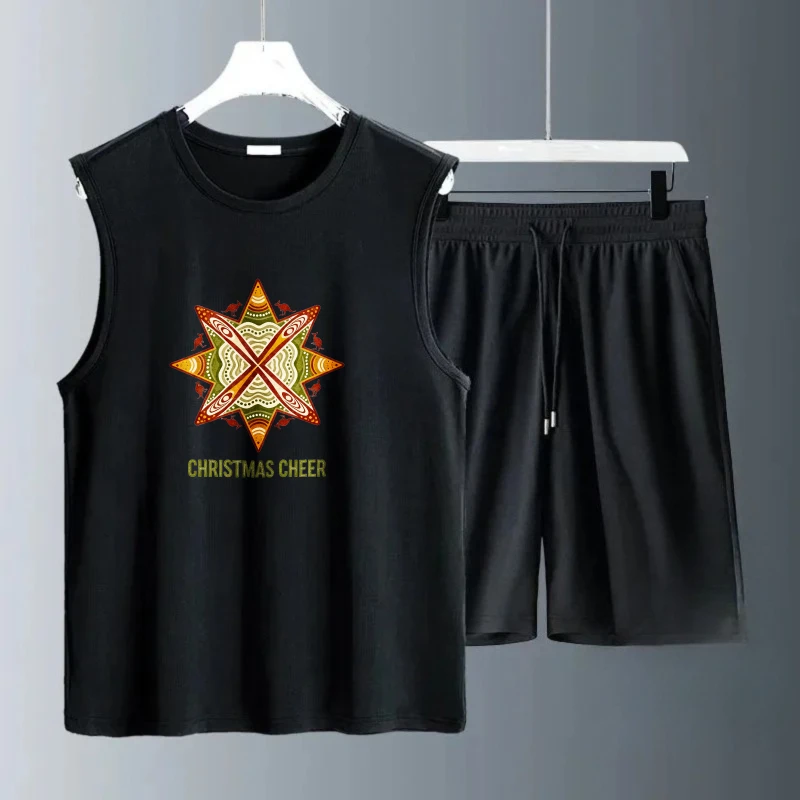 Lee más sobre el artículo Conjuntos de camisetas sin mangas para hombre, ropa de verano de pol