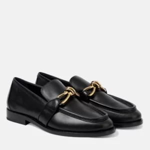 Lee más sobre el artículo Mocasines de cuero genuino retro de estilo británico para mujer con