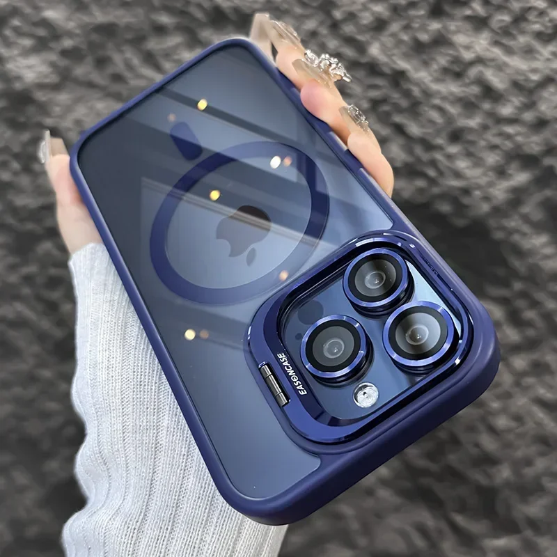 Lee más sobre el artículo Soporte de anillo de Metal de lujo, funda de teléfono móvil a prueba