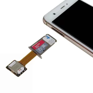 Lee más sobre el artículo Adaptador Universal de tarjeta SIM Dual TF para teléfono Android, ra