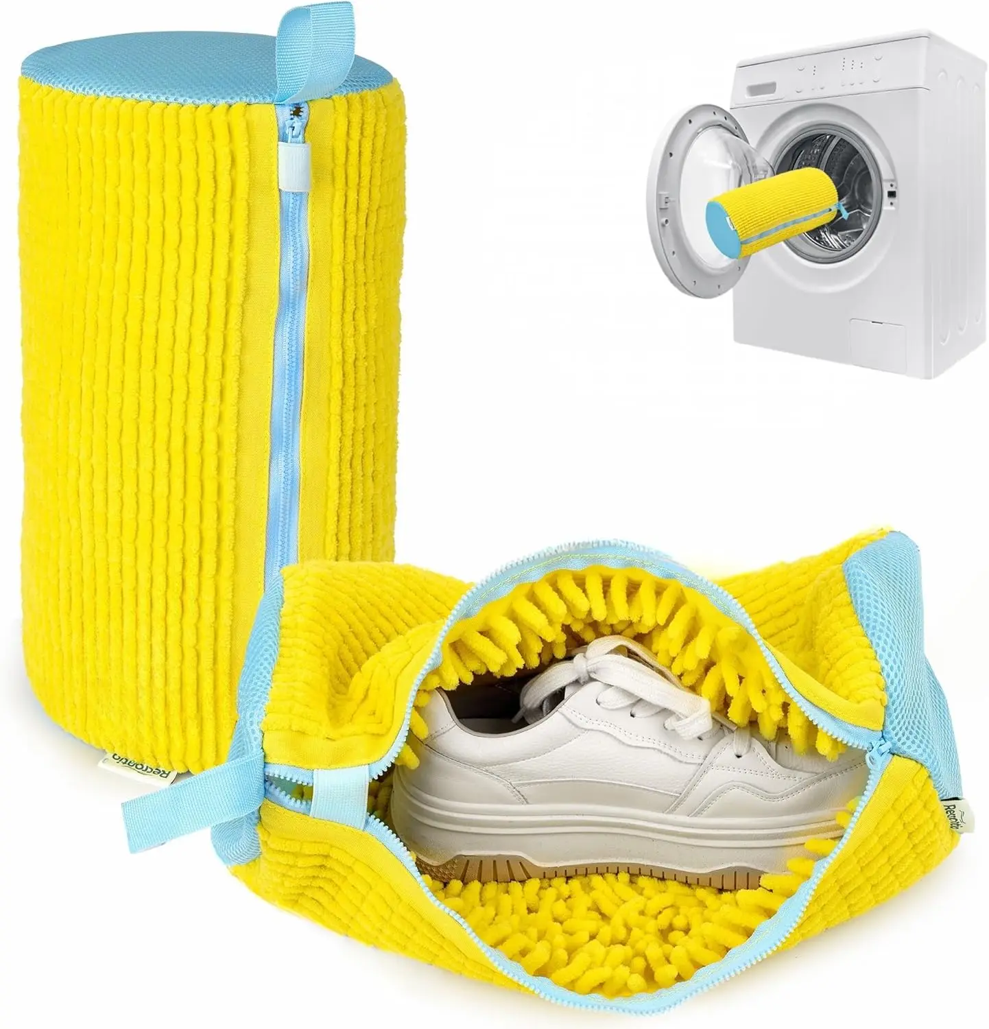 Lee más sobre el artículo Bolsa para lavadora de zapatos – Juego de 2 bolsas para zapatos, 360