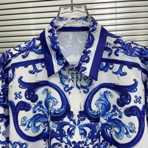 Lee más sobre el artículo Camisa De manga larga real De lujo para hombre, ropa informal con es