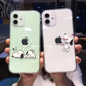 Lee más sobre el artículo Bonita funda de teléfono Snoopy para Iphone 16e 16 15 Pro Max 11 12