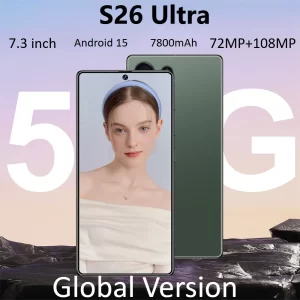Lee más sobre el artículo Nuevo S26 Ultra Smartphone 2026 Original 7.3HD versión Global 5G tar