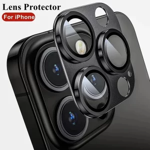 Lee más sobre el artículo Protector de lente de cámara de cubierta completa para iPhone 16 15