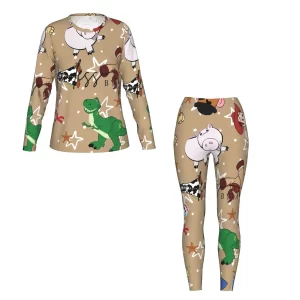 Lee más sobre el artículo Toy story Conjunto de 2 uds de camiseta y leggings de manga larga co