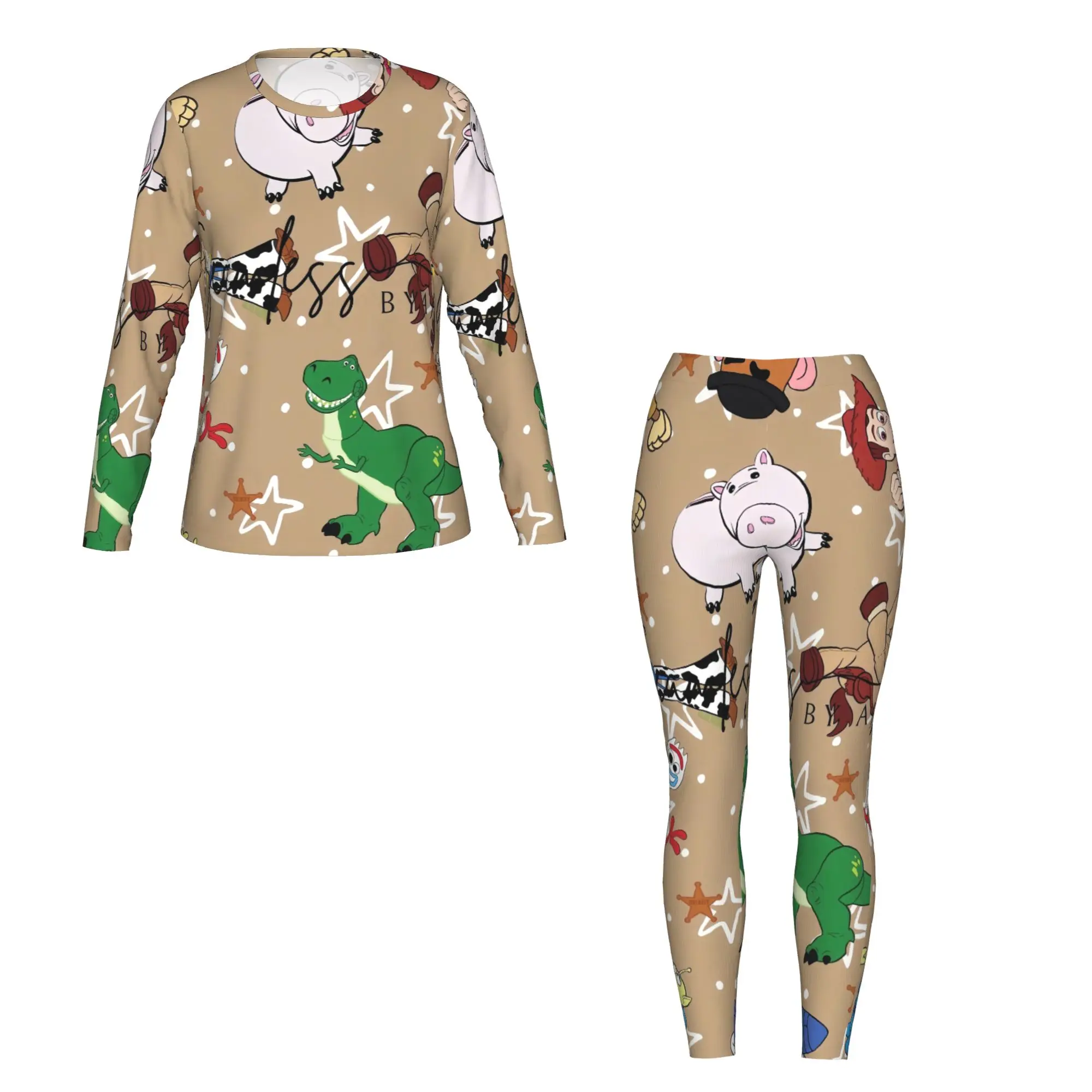 Lee más sobre el artículo Toy story Conjunto de 2 uds de camiseta y leggings de manga larga co