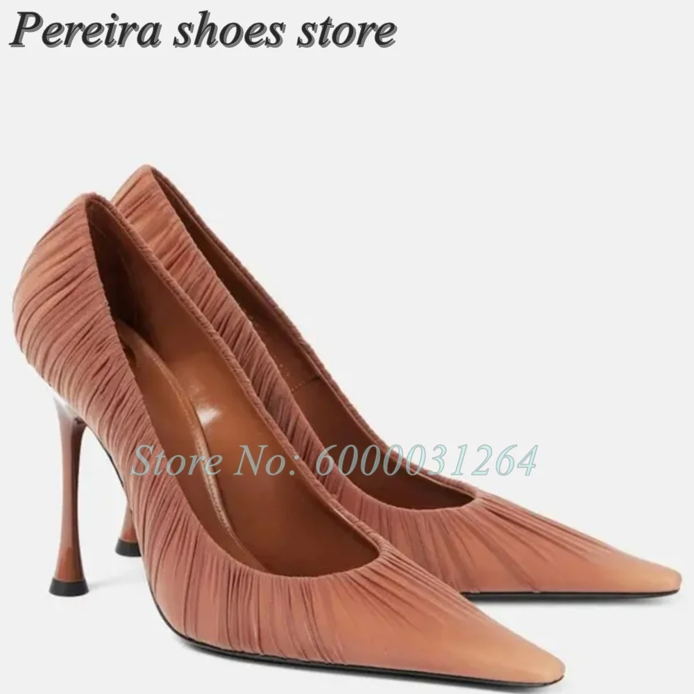 Lee más sobre el artículo Sandalias de tacón con punta puntiaguda y poco profunda para mujer,