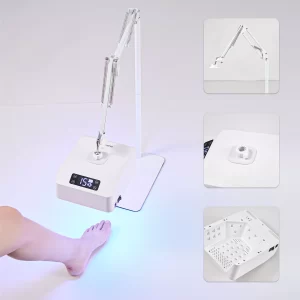 Lee más sobre el artículo Nueva lámpara de pie UV de 36W para uñas, luz de curado UV para pies