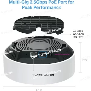 Lee más sobre el artículo Punto de acceso AX3000 PoE Mesh WiFi 6 – Reemplazo de enrutador inal