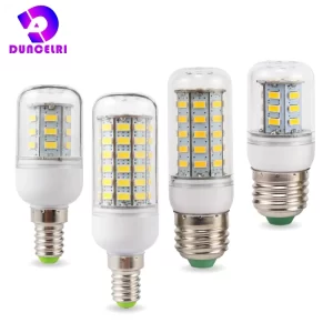 Lee más sobre el artículo E27 E14 bombilla LED de maíz 24 36 48 56 69 72 LED SMD 5730 220V Lam