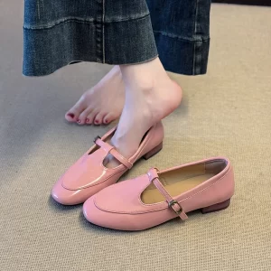 Lee más sobre el artículo Mocasines planos para Mujer, zapatillas informales, zapatos Mary Jan