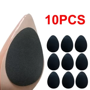 Lee más sobre el artículo 10 pegatinas antideslizantes para suelas de zapatos, pegatinas absor