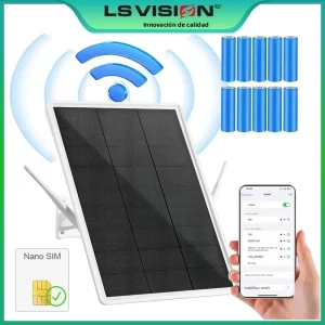 Lee más sobre el artículo LS VISION-enrutador módem Solar 4G LTE, punto de acceso WiFi de 2,4