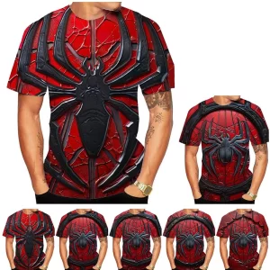 Lee más sobre el artículo Camiseta de cuello redondo para hombre y mujer,camisa con estampado