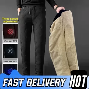 Lee más sobre el artículo Pantalones calefactores Unisex, 10 zonas de calefacción, pantalones