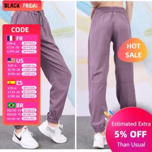 Lee más sobre el artículo Pantalones deportivos de Fitness para mujer, ropa de calle femenina