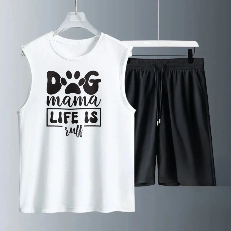 Lee más sobre el artículo Traje de chaleco para hombre, camisetas sin mangas con estampado de