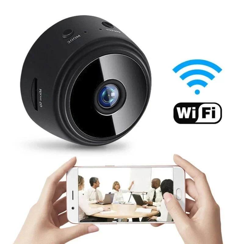 Lee más sobre el artículo Mini cámara WiFi A9, grabadora de vídeo inalámbrica, cámara de prote