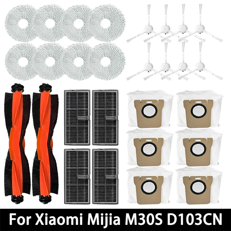 Lee más sobre el artículo Para Xiaomi Mijia M30S D103CN de robot aspirador, cepillo principal,