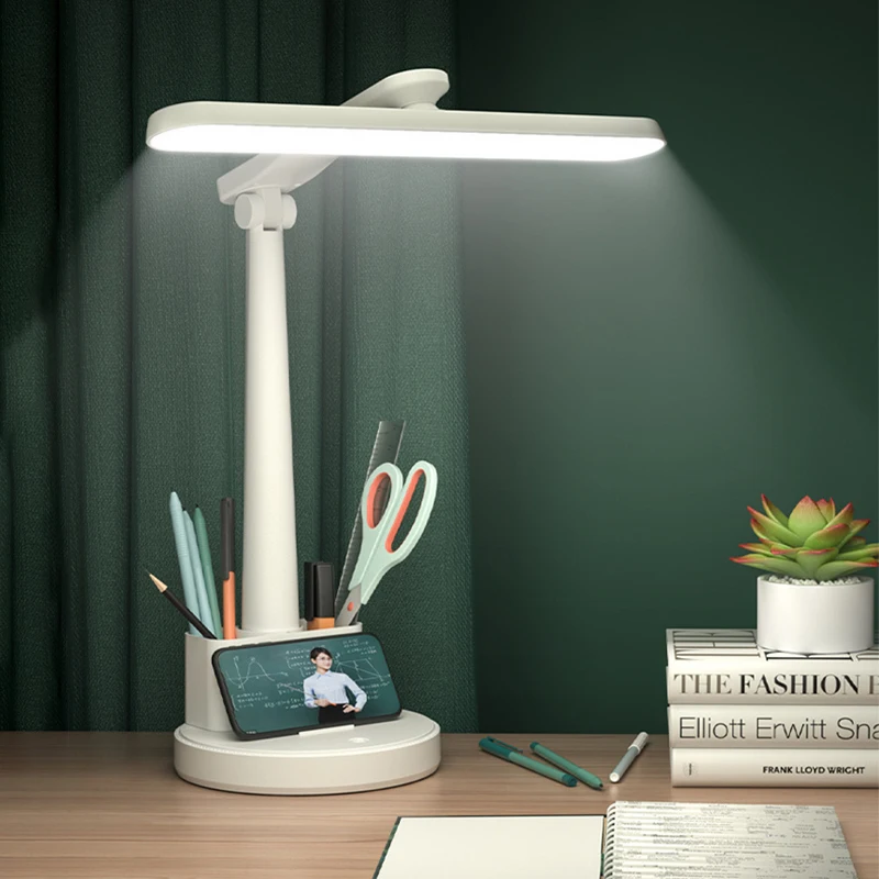 En este momento estás viendo Lámpara de mesa LED recargable plegable protección ocular niños estu