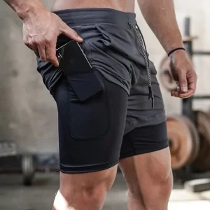 Lee más sobre el artículo Pantalones cortos de camuflaje para correr para hombre, pantalones c
