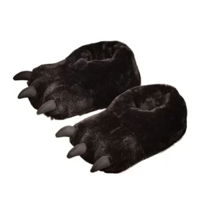 Lee más sobre el artículo Zapatillas con garra de tigre de invierno de dibujos animados Kawaii