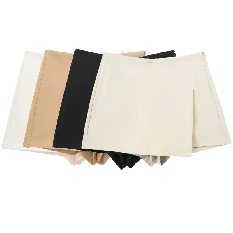 Lee más sobre el artículo HXAO-pantalones cortos para Mujer, Mini pantalones cortos blancos y