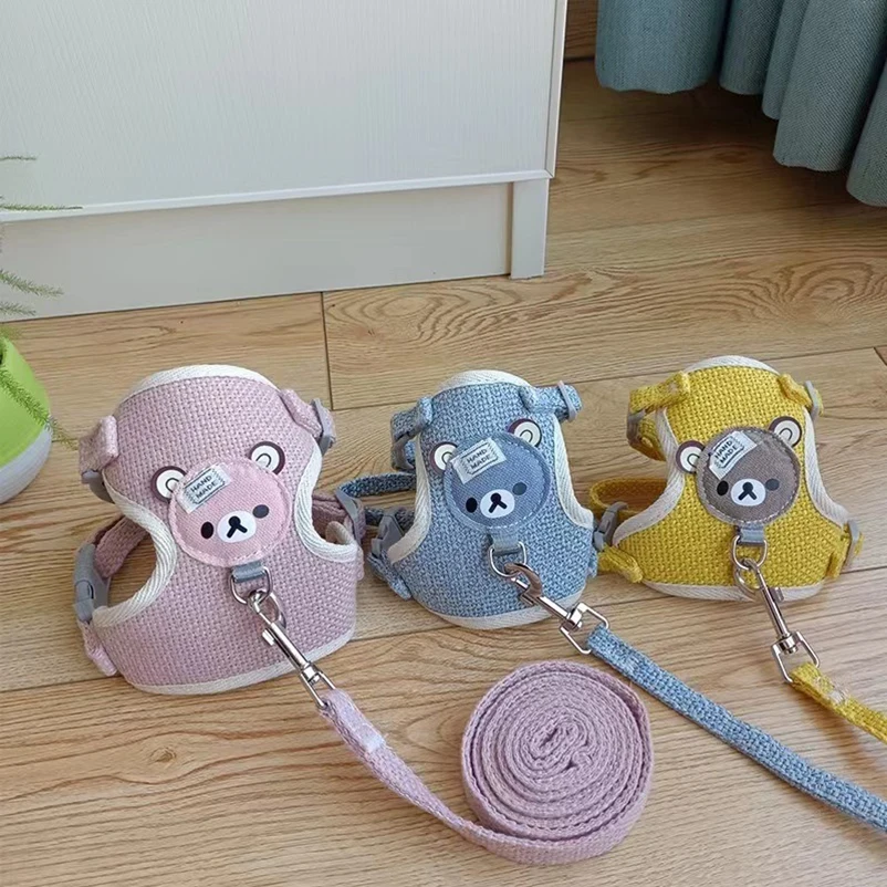 Lee más sobre el artículo Correa para perro Winnie the Pooh, arnés para gato, perro que camina