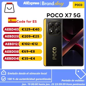 Lee más sobre el artículo Versión Global POCO X7 5G Smartphone MediaTek Dimensity 7300-Ultra I