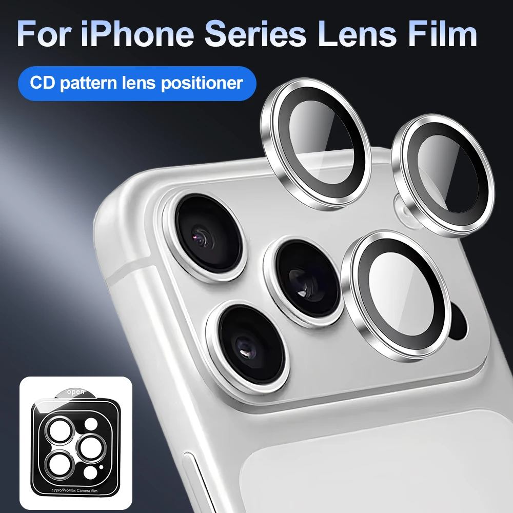 Lee más sobre el artículo Protector de lente de cámara de Metal para iPhone 17 Pro Max 13 16 1