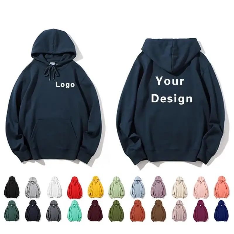 Lee más sobre el artículo Primavera otoño 300g Jersey fino Sudadera con capucha grupo publicid