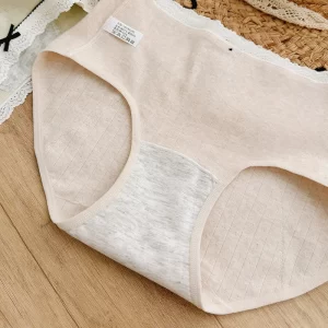 Lee más sobre el artículo S-4XL bragas menstruales de 4 capas con absorción, maternidad, incon