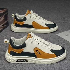 Lee más sobre el artículo Zapatillas de deporte con diseño de camino con corbatas, zapatos tej