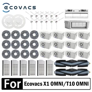 Lee más sobre el artículo Accesorios para Robot aspirador Ecovacs Deebot X1 OMNI / T10 OMNI, b