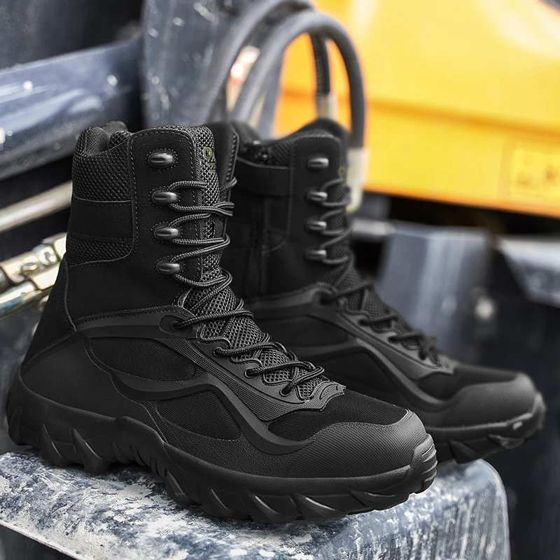 Lee más sobre el artículo Zapatos de Hombre, botas tácticas, botas de campo de fuerzas especia