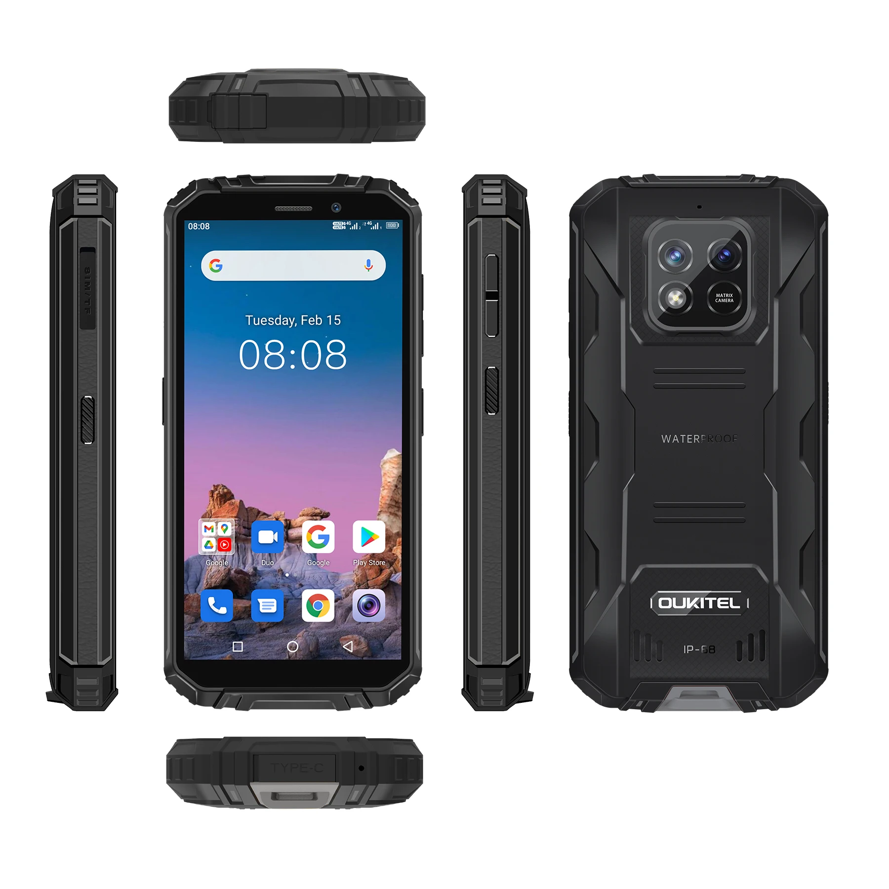 Lee más sobre el artículo Oukitel-teléfono inteligente WP18 Pro resistente, Smartphone con pan