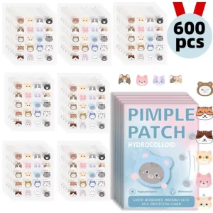 Lee más sobre el artículo Parche para acné de dibujos animados, parche Invisible transpirable