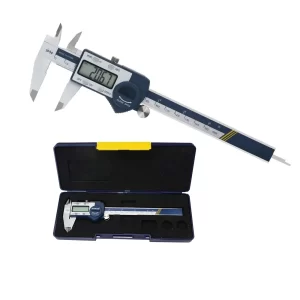 Lee más sobre el artículo Calibrador Vernier digital IP54 de 0-150 mm con pantalla LCD grande