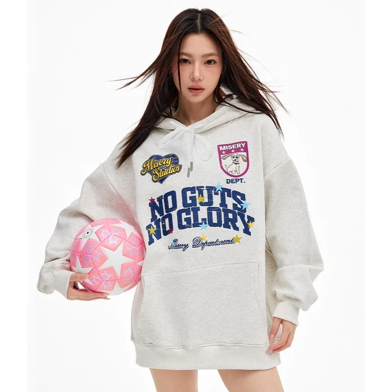 Lee más sobre el artículo Nueva sudadera con capucha con estampado 3D de letras americanas, ho