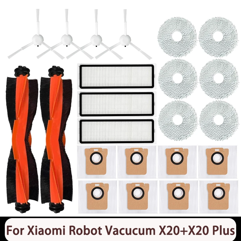 Lee más sobre el artículo Piezas de repuesto para Robot aspirador Xiaomi X20 + / X20 Plus, acc