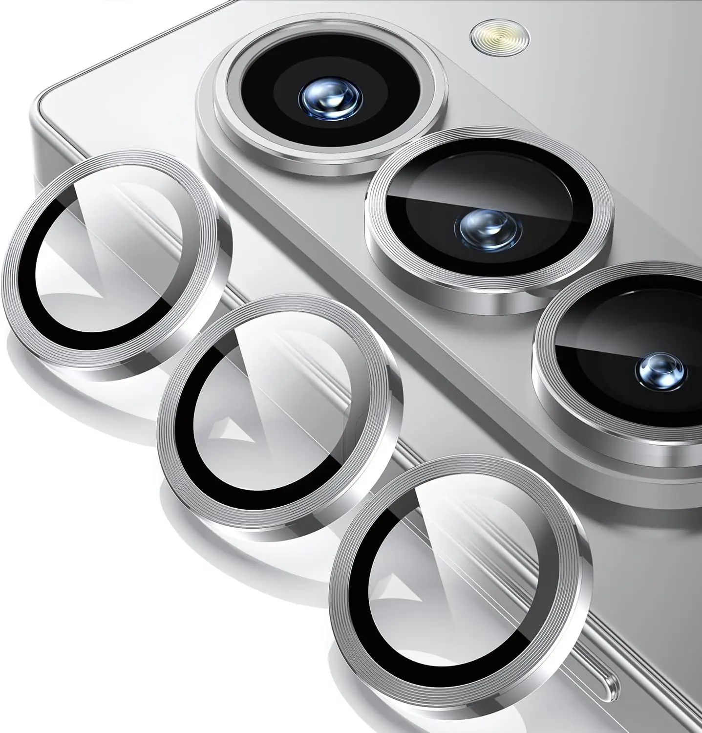 Lee más sobre el artículo Protector de anillo de Metal para cámara Samsung Z Fold 4 5 6, pelíc
