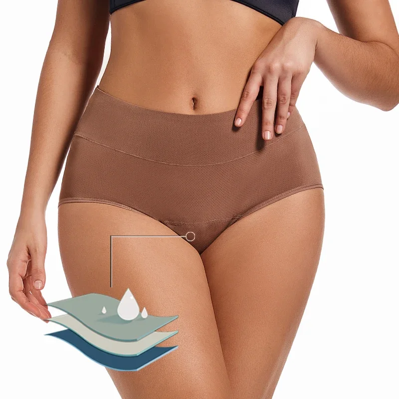 Lee más sobre el artículo Bragas menstruales de 3 capas con absorción para maternidad, inconti