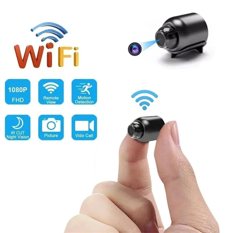 Lee más sobre el artículo Minicámara HD de 1080P para seguridad interior, Monitor de bebé, vid