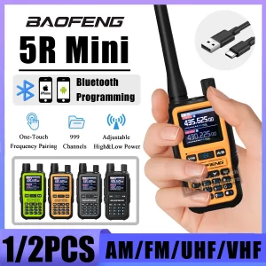 Lee más sobre el artículo Baofeng UV 5R Mini Walkie Talkie Bluetooth Frecuencia de programació