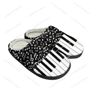 Lee más sobre el artículo Notas musicales, patrón de dibujos animados, zapatillas personalizad