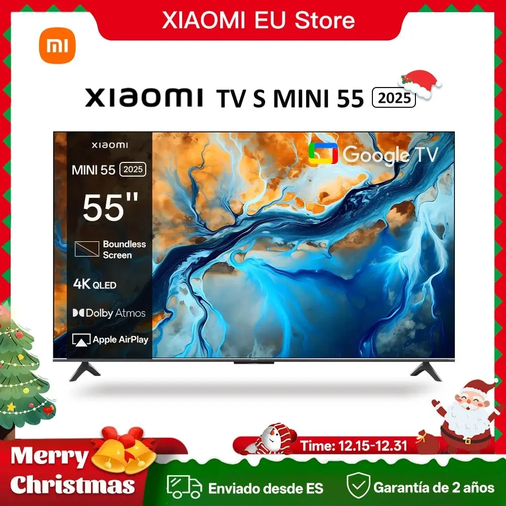Lee más sobre el artículo XIAOMI S MINI 55 144Hz QD-Mini LED Dolby Vision ® QI, Dolby Atmos ®