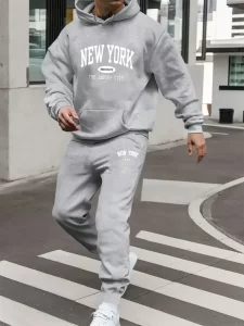 Lee más sobre el artículo Conjunto de ropa deportiva para hombre, con camiseta deportiva con c